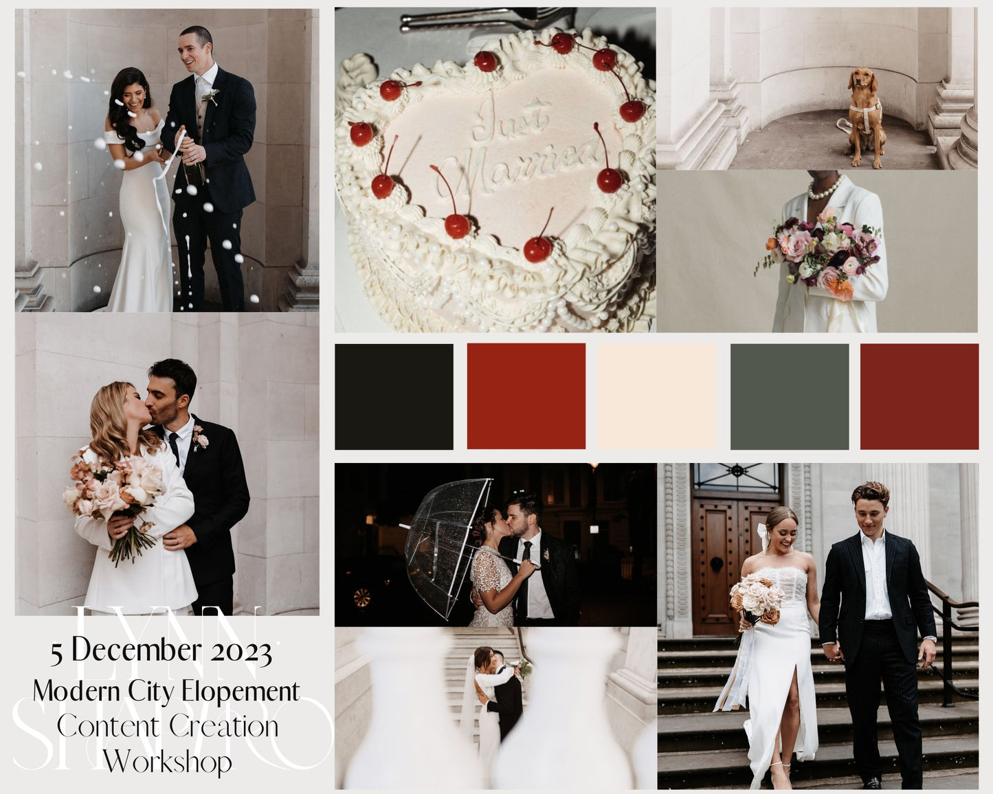 December Micro Wedding Workshop Fee - 5 December 2023